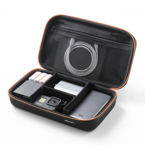 SANWA SUPPLY（サンワサプライ） セミハードガジェットケース IN-HDAD5BK casecamp-12950065 スマホケースやバンド CASE CAMP サンプル画像3