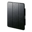 SANWA SUPPLY(サンワサプライ) iPad Pro 13インチ(M4/2024)用タッチペン収納ポケット付きケース PDA-IPAD2014BK(2)