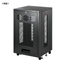 SANWA SUPPLY(サンワサプライ) 19インチラック メッシュパネル仕様(18U)(3)