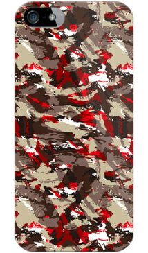 【送料無料】 MHAK 「CAMO_VER2 ブラウン」 / for iPhone SE/5s/SoftBank 【SECOND SKIN】【スマホケース】【ハードケース】iPhone5sカバー/アイフォン5s/iphone5sケース/アイフォン 5s/スマートフォン/スマホケース/ケース/ソフトバンク/softbank