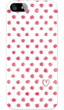 【送料無料】 uistore 「Dot （Heart）」 / for iPhone SE/5s/SoftBank 【SECOND SKIN】【スマホケース】【ハードケース】iPhone5sカバー/アイフォン5s/iphone5sケース/アイフォン 5s/スマートフォン/スマホケース/ケース/ソフトバンク/softbank