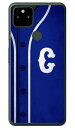 Cf LTD ベースボール イニシャル ブルー C (クリア) Google Pixel 5a (5G) SoftBank Coverfull google pixel 5a 5G ケース google pixel 5a 5G カバー グーグルピクセル5a5Gケース グーグルピクセル5a5Gカバー pixel5a5gケース 送料無料