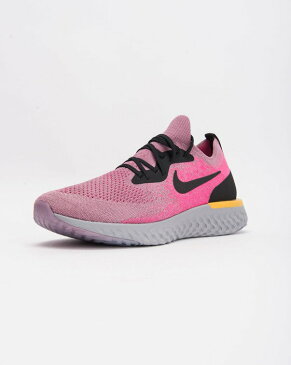 送料無料 Men's メンズ 店舗限定 NIKE EPIC REACT FLYKNIT PLUM DUST/BLACK-PINK BLAST-AMA AQ0067-500 ナイキ エピック リアクト フライニット ピンク ブラック アパレル ファッション