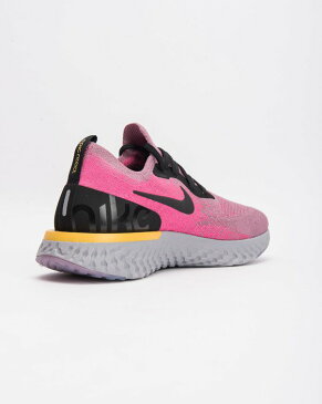 送料無料 Men's メンズ 店舗限定 NIKE EPIC REACT FLYKNIT PLUM DUST/BLACK-PINK BLAST-AMA AQ0067-500 ナイキ エピック リアクト フライニット ピンク ブラック アパレル ファッション