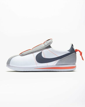 【代金引換不可】 送料無料 Men's メンズ 店舗限定 NIKE CORTEZ BASIC SLIP / K. LAMAR WHITE/THUNDER BLUE-WOLF GREY-TURF ORANGE AV2950-100 ナイキ コルテッツ ベーシック スリップ ホワイト ブルー グレー アパレル ファッション