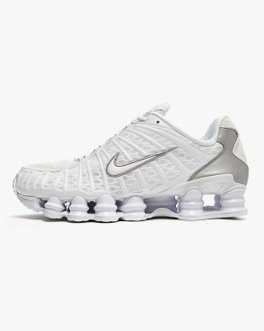 【代金引換不可】 送料無料 Men's メンズ NIKE SHOX TL WHITE/WHITE-METALLIC SILVER-MAX ORANGE AV3595-100 ナイキ ショックス TL ホワイト スニーカー アパレル ファッション