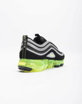 送料無料 Men's メンズ 店舗限定 NIKELAB MEN'S NIKE AIR VAPORMAX 97 BLACK/VOLT-METALLIC SILVER-WHITE AJ7291-001 ナイキラボ ナイキ エア ヴェイパーマックス 97 ブラック イエロー ホワイト 靴 スニーカー アパレル ファッション