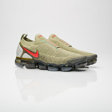 送料無料 Men's メンズ 店舗限定 Nike running Air Vapormax FK Moc 2 Neutral Olive/Habanero Red/Dark Hazel AH7006-200 ナイキ ランニング エア ベイパーマックス フライニット モック 2 ヴェイパーマックス 靴 スニーカー アパレル ファッション