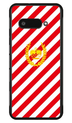 ストライプ レッド×ホワイト DIGNO BX