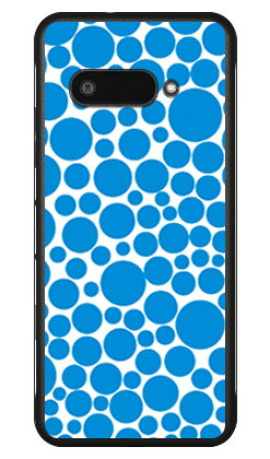 バブルドット ホワイト×ブルー DIGNO