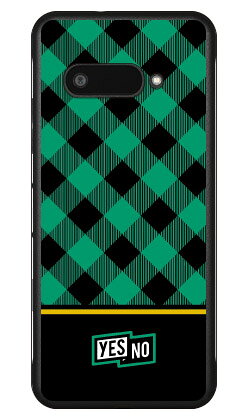 ブロックチェック グリーン DIGNO BX3 