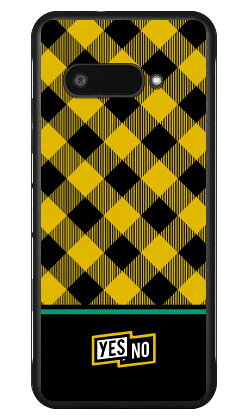 ブロックチェック イエロー DIGNO BX3 