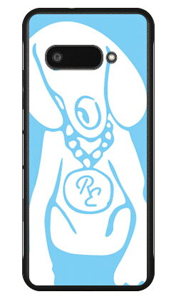 Dog サックスブルー×ホワイト design b