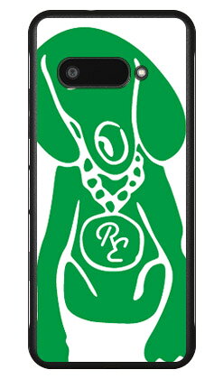 Dog ホワイト×グリーン design by ROTM DI