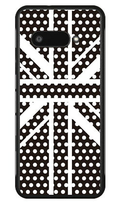 Cross dot union jack ブラック DIGNO BX3 (A40