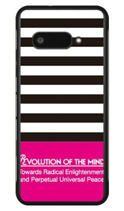 Panel border ブラック×ピンク DIGNO BX3 (