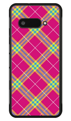 タータンチェック ピンク DIGNO BX3 (A4