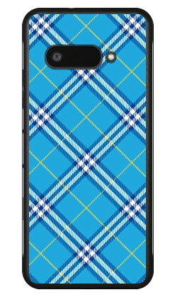 タータンチェック ブルー DIGNO BX3 (A4