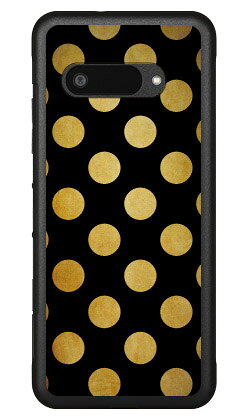 乐天商城 - Cf LTD ブラック×ゴールドコレクションシリーズ ドット（大） (クリア) DIGNO BX3 (A401KC) DIGNO BX3 カメラレス (A402KC) DIGNO BX3 Plus (A403KC) DIGNO SX4 (KC-S305) Coverfull 本体 保護 ハードケース スマホカバー　送料無料