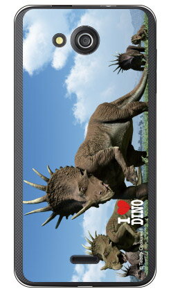 【送料無料】 Dinosaur Design 恐竜デザインシリーズ 「スティラコサウルスの群れ」 （クリア） / for DIGNO U 404KC/SoftBankソフトバンク 404kc ケース404kc カバー ディグノ ケース ディグノ カバー digno ケース digno カバー digno u ケース