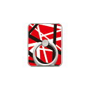 【送料無料】 スマホリング バンカーリング ロックオマージュ レッド (クリア) 【SECOND SKIN】【セカンドスキン】【受注生産】【落下防止】【スマートフォンリング】