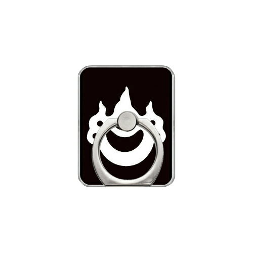 スマホリング バンカーリング 家紋シリーズ 光琳の玉 （こうりんのたま） （クリア） Coverfull カバフル 受注生産 落下防止 スマートフォンリング 送料無料