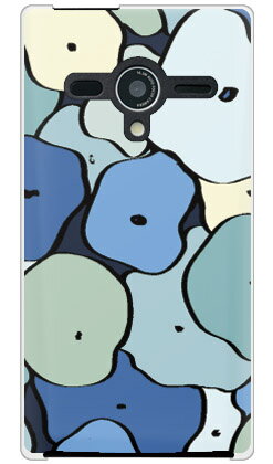 【送料無料】 ブルー セル トライアングル1 （クリア） / for AQUOS PHONE Xx 203SH/SoftBank 【Coverfull】aquos phone xx 203sh ケース スマホケース スマホカバー アクオス フォン 203sh ケース/カバー/CASE/ケース