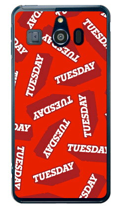 樂天商城 - TUESDAY レッド （クリア） シンプルスマホ3 509SH SoftBank Coverfull ソフトバンク シャープ 509sh ケース 509sh カバー 509shケース 509shカバー シンプルスマホ3 ケース シンプルスマホ3 カバー シンプルスマホ3 509sh 送料無料