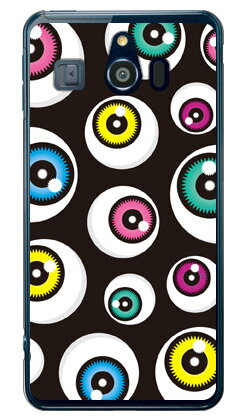 アイズ ブラック （クリア） シンプルスマホ3 509SH SoftBank YESNO ソフトバンク シャープ 509sh ケース 509sh カバー 509shケース 509shカバー シンプルスマホ3 ケース シンプルスマホ3 カバー シンプルスマホ3 509sh 送料無料