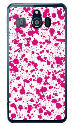 樂天商城 - スプラット ホワイト×ピンク （クリア） シンプルスマホ3 509SH SoftBank SECOND SKIN ソフトバンク シャープ 509sh ケース 509sh カバー 509shケース 509shカバー シンプルスマホ3 ケース シンプルスマホ3 カバー シンプルスマホ3 送料無料