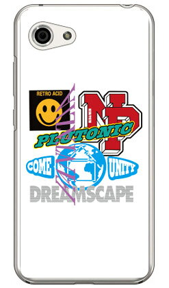 NEW PATH 「STICKERS REWORK （ホワイト）」 （クリア） AQUOS R compact 701SH・SHV41・SH-M06 SoftBank・au・docomo SECOND SKIN aquos r compact ケース aquos r compact カバー 701sh shv41 sh-m06 ケース 701sh shv41 送料無料