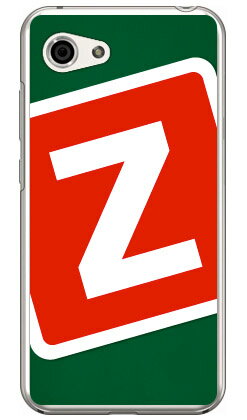Rakuten - Cf LTD キャンプ イニシャル グリーン×レッド Z （クリア） AQUOS R compact 701SH・SHV41・SH-M06 SoftBank・au・docomo Coverfull aquos r compact ケース aquos r compact カバー 701sh shv41 sh-m06 ケース 701sh shv41 sh-m06 送料無料