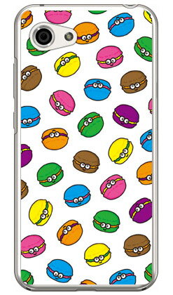 Rakuten - マカロンズ ホワイト （クリア） AQUOS R compact 701SH・SHV41・SH-M06 SoftBank・au・docomo YESNO aquos r compact ケース aquos r compact カバー 701sh shv41 sh-m06 ケース 701sh shv41 sh-m06 カバー aquos r compact ケース 送料無料