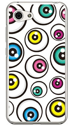 アイズ ホワイト （クリア） AQUOS R compact 701SH・SHV41・SH-M06 SoftBank・au・docomo YESNO aquos r compact ケース aquos r compact カバー 701sh shv41 sh-m06 ケース 701sh shv41 sh-m06 カバー aquos r compact ケース 送料無料