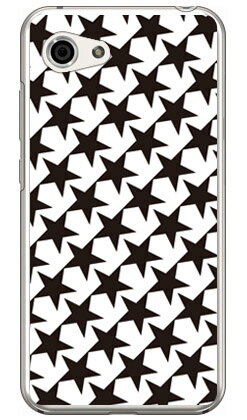 樂天商城 - スター TYPE2 ホワイト×ブラック （クリア） AQUOS R compact 701SH・SHV41・SH-M06 SoftBank・au・docomo SECOND SKIN aquos r compact ケース aquos r compact カバー 701sh shv41 sh-m06 ケース 701sh shv41 sh-m06 カバー aquos 送料無料