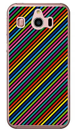 樂天商城 - レインボーストライプ ブラック （クリア） シンプルスマホ4 704SH SoftBank YESNO ソフトバンク シャープ 704SH ケース 704SH カバー 704SHケース 704SHカバー シンプルスマホ4 ケース シンプルスマホ4 カバー シンプルスマホ4 704SH 送料無料