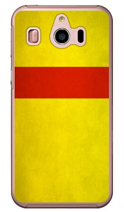 Cf LTD ダービーコレクション 競馬 騎手 勝負服 45 黄・赤一本輪・黄袖 （クリア） シンプルスマホ4 704SH SoftBank Coverfull ソフトバンク シャープ 704SH ケース 704SH カバー 704SHケース 704SHカバー シンプルスマホ4 ケース 送料無料