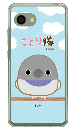 Rakuten - ことり隊シリーズ ハト （クリア） AQUOS R2 Compact 803SH・SH-M09 SoftBank・MVNOスマホ（SIMフリー端末） ハードケース aquos r2 compact ケース aquos r2 compact カバー ケース カバー aquos r2 compact ケース aquos r2 compact 送料無料