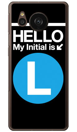 Cf LTD サブウェイイニシャル L サックスブルー (ハードケース) AQUOS sense7 plus Coverfull aquos sense7 plus ケース aquos sense7 plus フィルム aquos sense7 plus simフリー aquos sense7 plus ケース 耐衝撃 aquos sense7 plus 本体 保護 aquos sense7 送料無料★