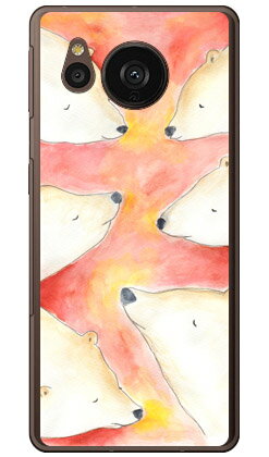 kanoco 「シロクマの夢」 （ハードケース） AQUOS sense7 plus SECOND 