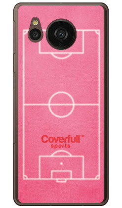 樂天商城 - サッカーコート ピンク（ハードケース） AQUOS sense7 plus Coverfull aquos sense7 plus ケース aquos sense7 plus フィルム aquos sense7 plus simフリー aquos sense7 plus ケース 耐衝撃 aquos sense7 plus 本体 保護 aquos sense7 plus ケース かわいい 送料無料★