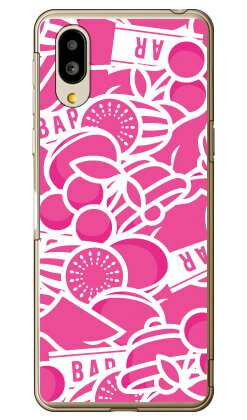 スロット ピンク （クリア） シンプルスマホ6 A201SH BASIO active SHG09 SoftBank au YESNO ハードケースソフトバンク シャープ a201sh ケース a201sh カバー a201shケース a201shカバー シンプルスマホ6 ケース シンプルスマホ6 カバー シンプルスマホ6 送料無料★