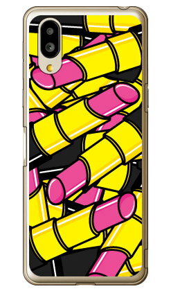 ルージュ ピンク （ソフトTPUクリア） シンプルスマホ6 A201SH・BASIO active SHG09 SoftBank・au YESNOソフトバンク シャープ a201sh ケース a201sh カバー a201shケース a201shカバー シンプルスマホ6 ケース シンプルスマホ6 カバー シンプルスマホ6 送料無料★