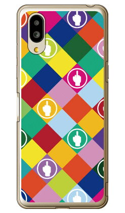 Rakuten - F rhombuses マルチ （ソフトTPUクリア） design by ROTM シンプルスマホ6 A201SH・BASIO active SHG09 SoftBank・au SECOND SKINソフトバンク シャープ a201sh ケース a201sh カバー a201shケース a201shカバー シンプルスマホ6 ケース シンプルスマホ6 送料無料★