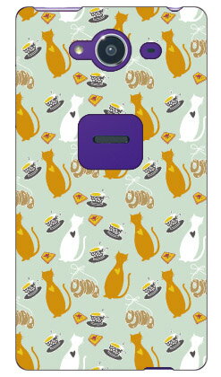 ねこおやつ produced by COLOR STAGE AQUOS Xx2 502SH SoftBank Coverfull カバフル 全面 受注生産 スマホケース ハードケース 送料無料