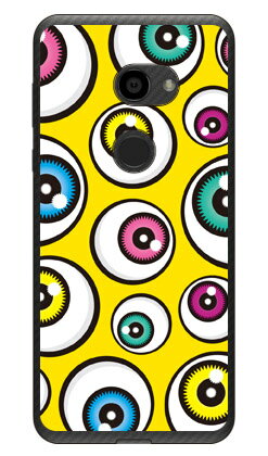 アイズ イエロー （クリア） AQUOS zero 801SH・SH-M10 SoftBank・MVNOスマホ（SIMフリー端末） YESNO イエスノー 平面 受注生産 スマホケース ハードケース 801sh ケース 801sh aquos zero 801sh ケース aquos zero 801sh 送料無料