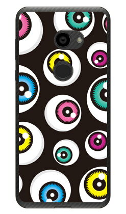 アイズ ブラック （クリア） AQUOS zero 801SH・SH-M10 SoftBank・MVNOスマホ（SIMフリー端末） YESNO イエスノー 平面 受注生産 スマホケース ハードケース 801sh ケース 801sh aquos zero 801sh ケース aquos zero 801sh 送料無料