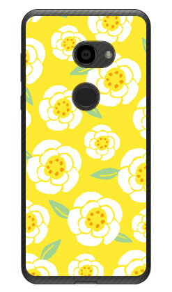乐天商城 - サザンフラワー イエロー （クリア） AQUOS zero 801SH・SH-M10 SoftBank・MVNOスマホ（SIMフリー端末） Coverfull 平面 受注生産 スマホケース ハードケース 801sh ケース 801sh aquos zero 801sh ケース aquos zero 801sh 送料無料
