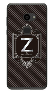 【送料無料】 Cf LTD ラグジュアリーイニシャル Z シルバーグレー （クリア） / for AQUOS zero 801SH/SoftBank 【Coverfull】【スマホケース】【ハードケース】801sh ケース 801sh カバー aquos zero 801sh ケース aquos zero 801sh カバー アクオスフォン xx ケース