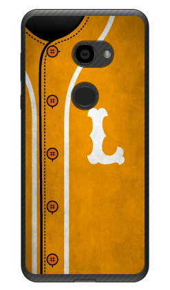 Mobile Phone Cases - Cf LTD ベースボール イニシャル イエロー L （クリア） AQUOS zero 801SH・SH-M10 SoftBank・MVNOスマホ（SIMフリー端末） Coverfull スマホケース ハードケース 801sh ケース 801sh aquos zero 801sh ケース aquos zero 801sh 送料無料